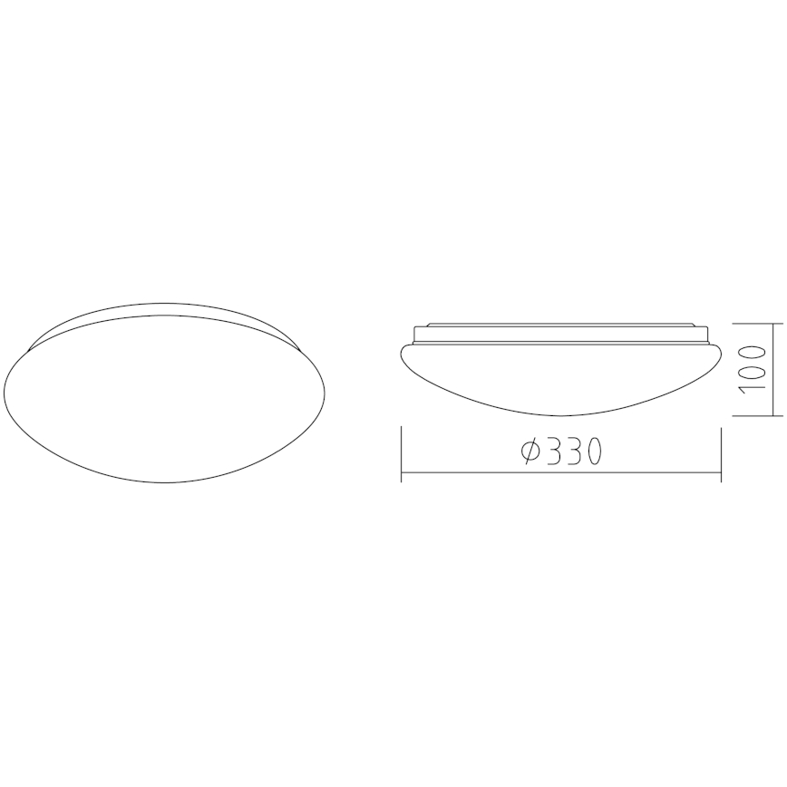 APLED - LED Kúpelňové stropné svietidlo so senzorom LENS LED/16W/230V IP44 2700-6500K