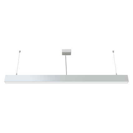 APLED - LED Luster na lanku LOOK LED/46W/230V 4000K 120 cm strieborná