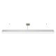 APLED - LED Luster na lanku LOOK LED/46W/230V 4000K 120 cm strieborná