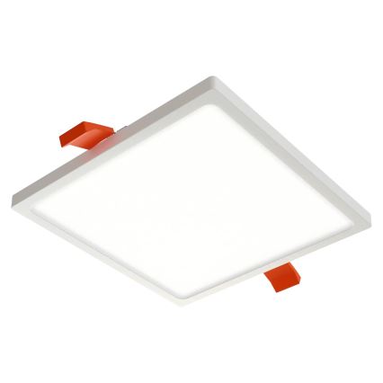 APLED - LED Podhľadové svietidlo SQUARE SLIM LED/16W/230V 14,5x14,5 cm biela