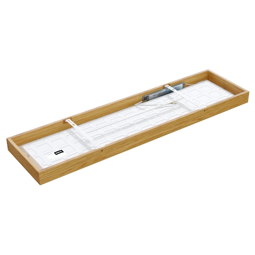 APLED - LED Prisadený panel QUADRA LED/42W/230V dub