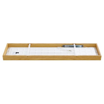 APLED - LED Prisadený panel QUADRA LED/42W/230V dub