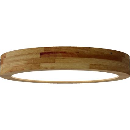 APLED - LED Stropné svietidlo RONDO LED/36W/230V pr. 40 cm dub