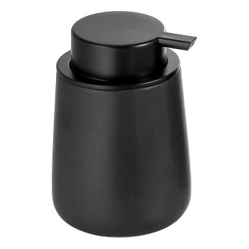 Aqualine - Dávkovač mydla NERO 350 ml keramika/čierna