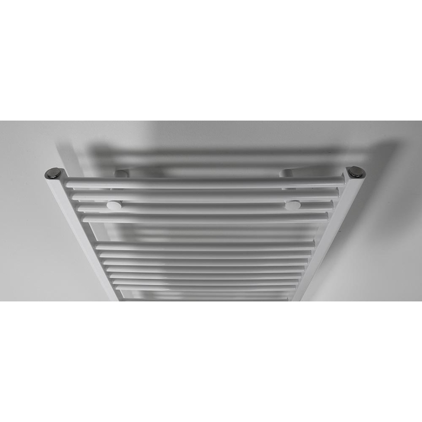 Aqualine - Kúpeľňový elektrický radiátor DIRECT-E 800W/230V 168 cm biela rovný