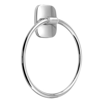 Aqualine - Nástenný vešiak na uteráky RUMBA pr. 15,6 cm lesklý chróm