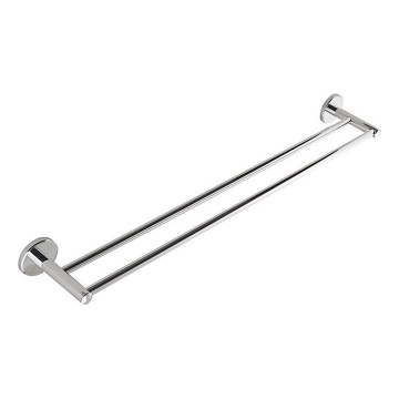 Aqualine - Nástenný vešiak na uteráky SAMBA 12x64,5 cm lesklý chróm