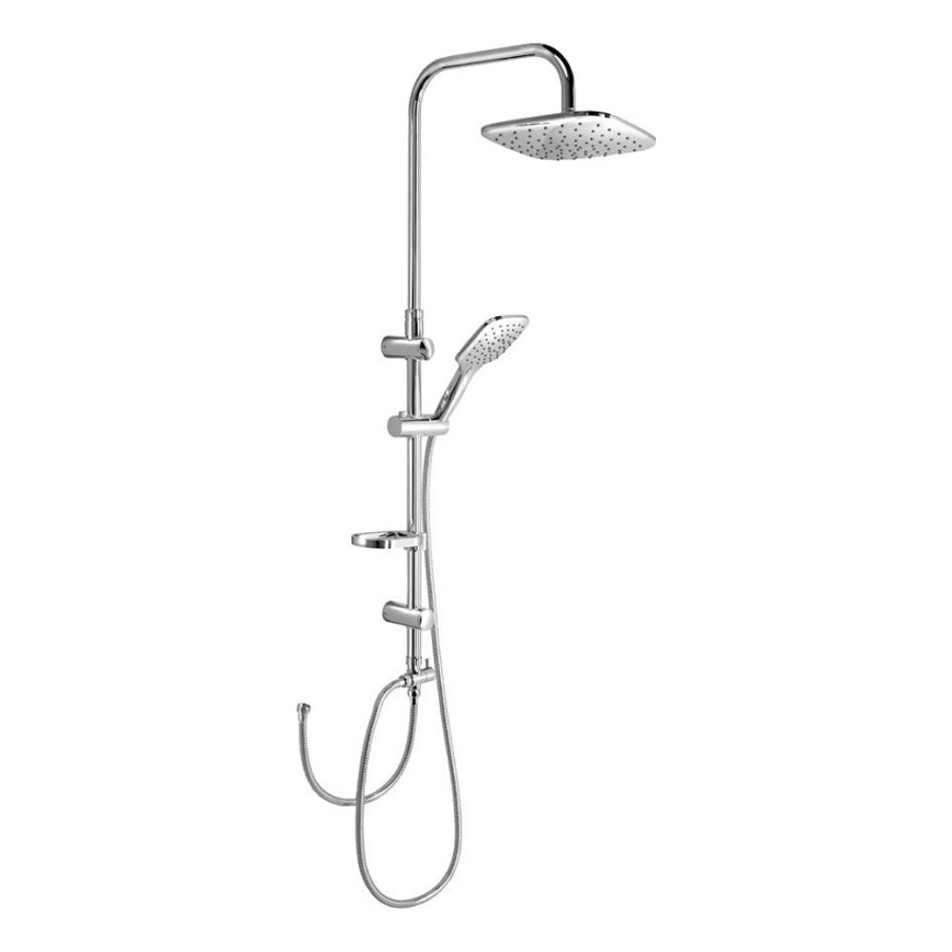 Aqualine - Sprchová súprava KERA lesklý chróm