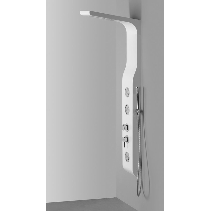 Aqualine - Sprchový panel YUKI matná biela