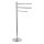 Aqualine - Stojan s vešiakom na uteráky SAMBA 85,5 cm nerez/lesklý chróm
