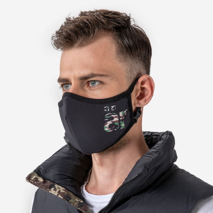 ÄR Antiviral respirátor - Big Logo L - ViralOff 99% - účinnejší než FFP2