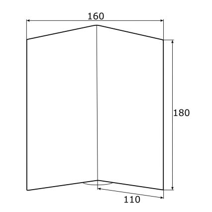 Argon 0918 - Nástenné svietidlo SKIATOS 2xGU10/5W/230V