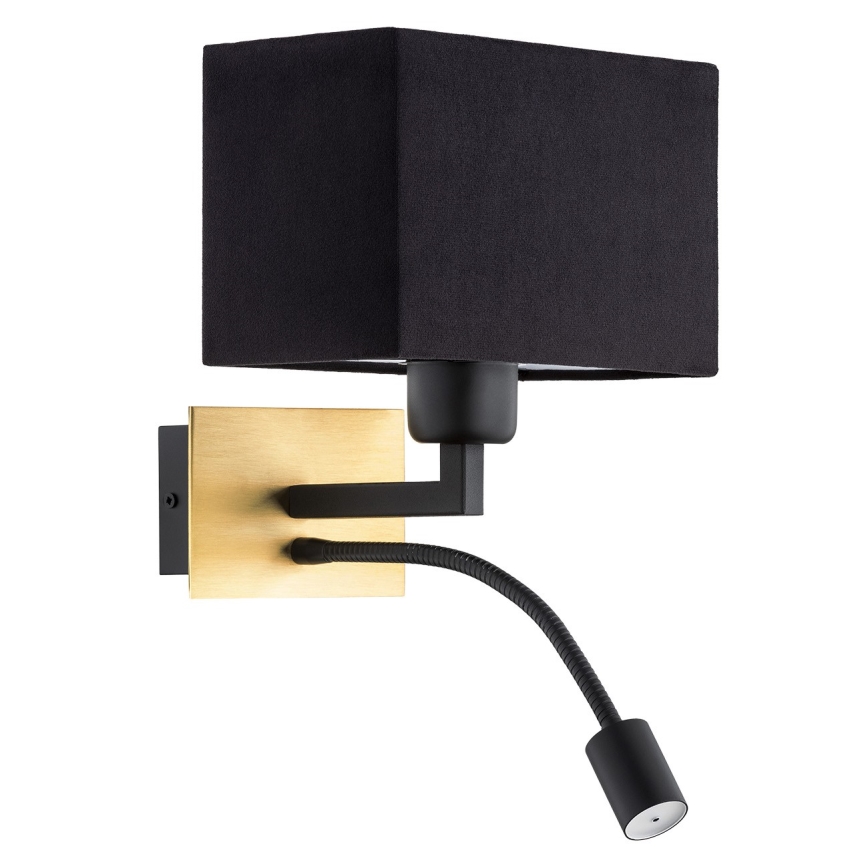 Argon 1041 - LED Nástenné svietidlo BILL 1xE27/15W/230V + LED/4,5W