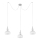 Argon 1354 - LED Luster na lanku TULUZA 3xLED/5W/230V