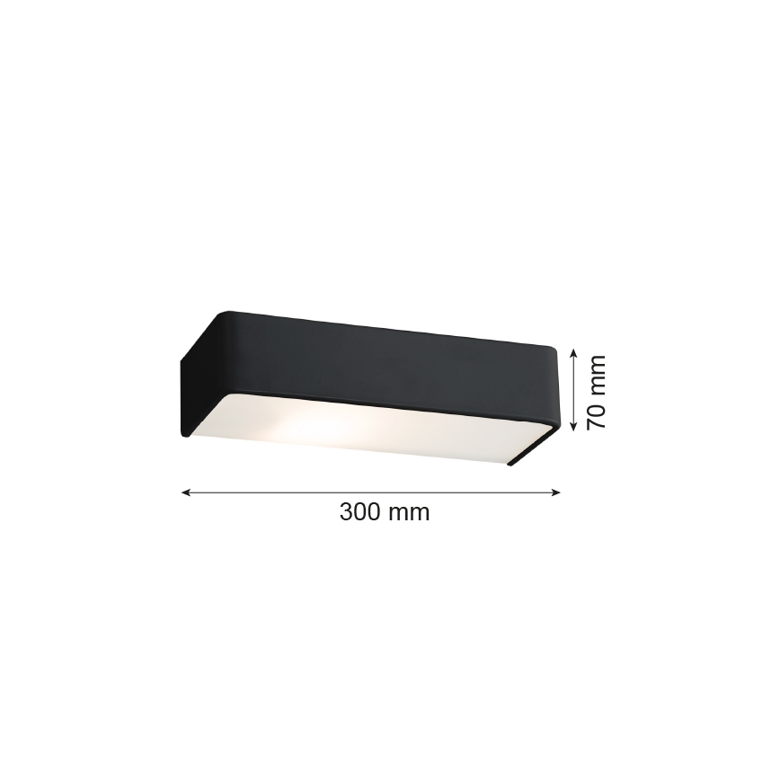 Argon 3075 - Nástenné svietidlo RODAN 1xE27/15W/230V