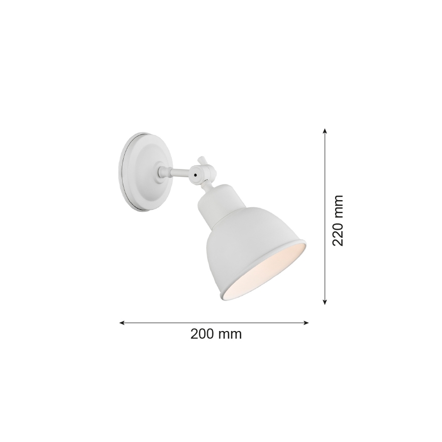 Argon 3182 - Nástenné svietidlo EUFRAT 1xE27/60W/230V
