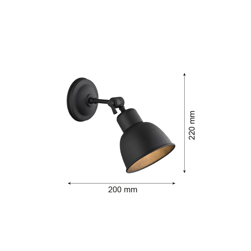 Argon 3185 - Nástenné svietidlo EUFRAT 1xE27/60W/230V