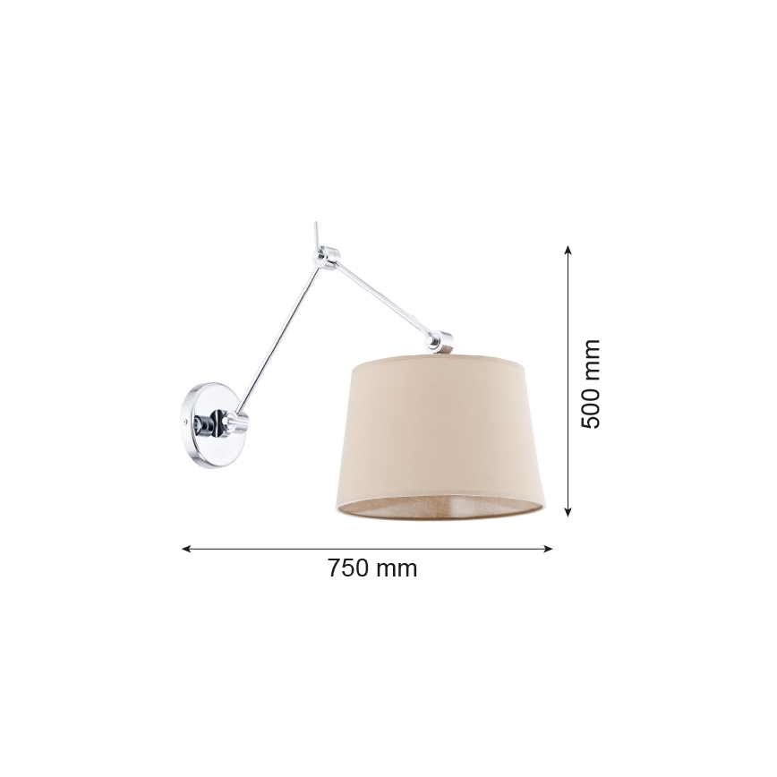 Argon 3546 - Nástenné svietidlo ZAKYNTOS 1xE27/60W