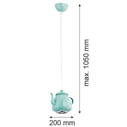 Argon 3652 - Závesné svietidlo JAMAJKA 1xGU10/50W/230V