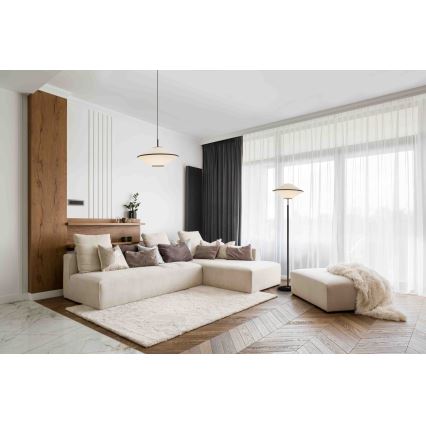 Argon 4282 - Závesné svietidlo na lanku TROY 1xE27/15W/230V béžové