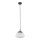 Argon 4331 - Luster na lanku TRINI 1xE27/15W/230V pr. 20 cm čierna