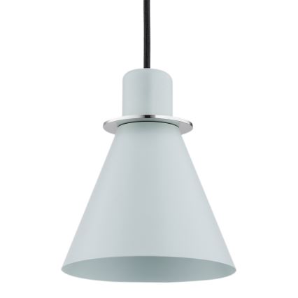 Argon 4683 - Luster na lanku BEVERLY 1xE27/15W/230V modrá/lesklý chróm