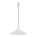 Argon 4693 - Luster na lanku NASHVILLE 1xE27/15W/230V biela