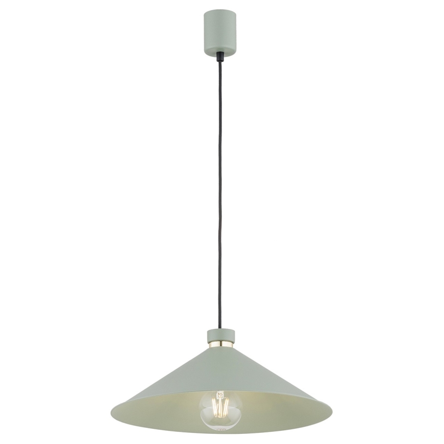 Argon 4694 - Luster na lanku NASHVILLE 1xE27/15W/230V zelená