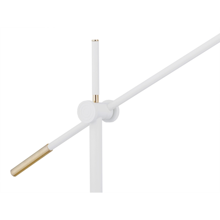 Argon 4731 - Stojacia lampa NASHVILLE 1xE27/15W/230V biela