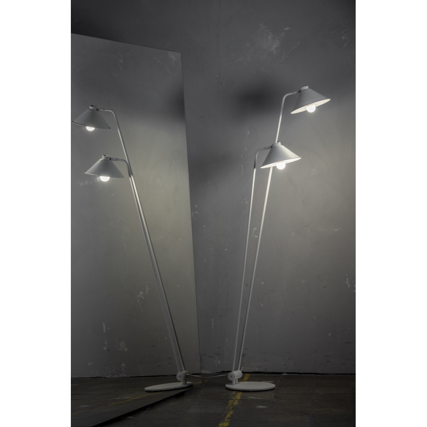 Argon 4999 - Stojacia lampa GABIAN 1xE27/15W/230V čierna