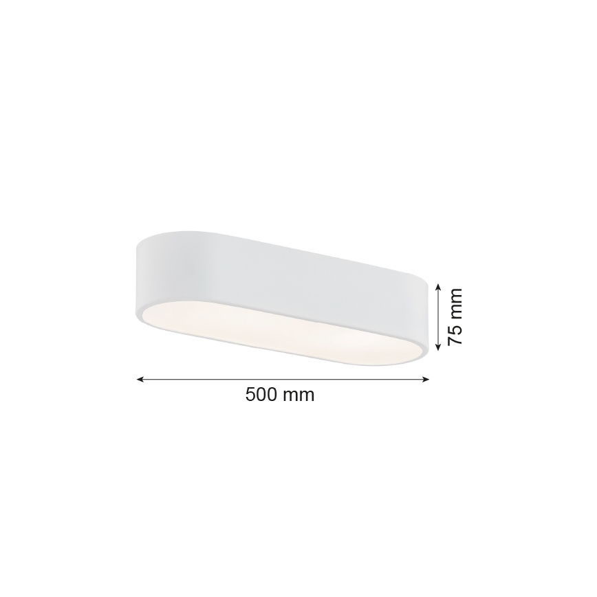 Argon 6002 - Stropné svietidlo TONI 3xE27/15W/230V biela