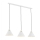 Argon 6173 - Luster na lanku ORTE 3xE27/15W/230V biela