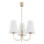 Argon 6267 - Luster na tyči SAFIANO 3xE27/15W/230V zlatá