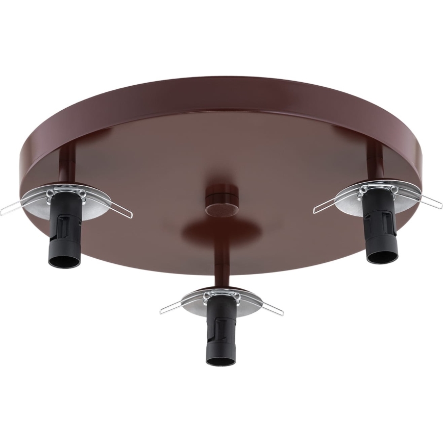 Argon 6292 - Stropné svietidlo FABIO 3xE14/7W/230V alabaster hnedá