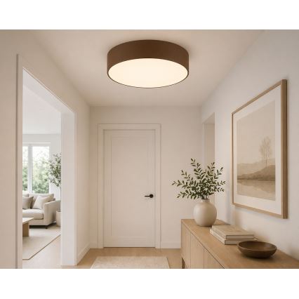 Argon 6364 - Stropné svietidlo DARLINGOS 3xE27/15W/230V priem. 45 cm hnedé