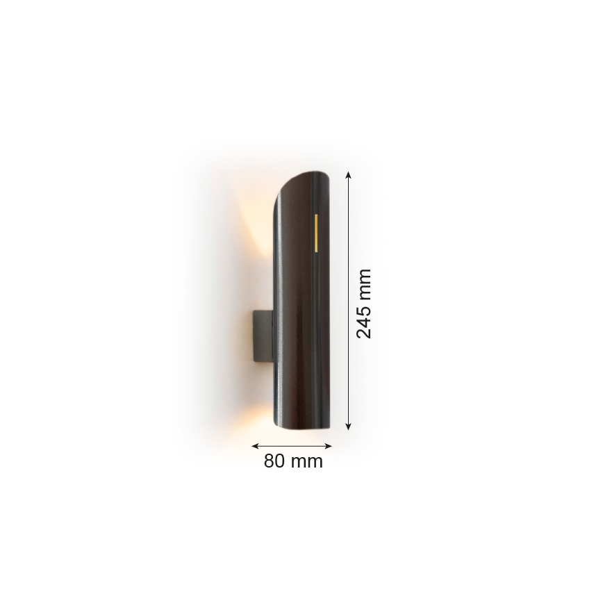 Argon 7232 - Nástenné svietidlo AKRON PLUS 2xG9/6W/230V