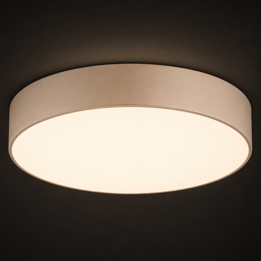 Argon 7296 - Stropné svietidlo DARLINGOS 2xE27/15W/230V priemer 25 cm béžové