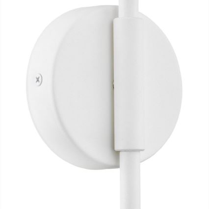 Argon 8007 - Nástenná lampa AVALONE 1xE27/15W/230V 57 cm biela/zlatá