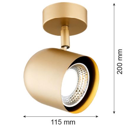 Argon 8260 - Bodové svietidlo ISOLA 1xGU10/5W/230V