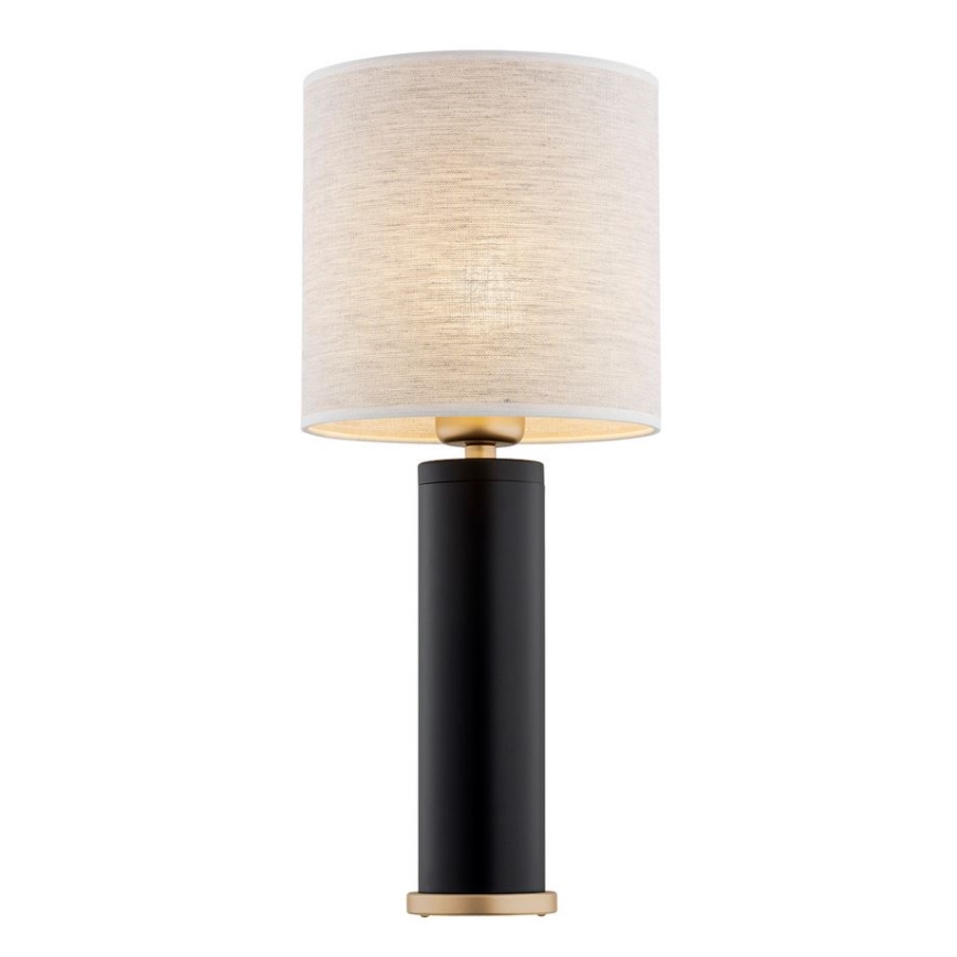 Argon 8316 - Stolná lampa RIVA 1xE27/15W/230V 48 cm čierna