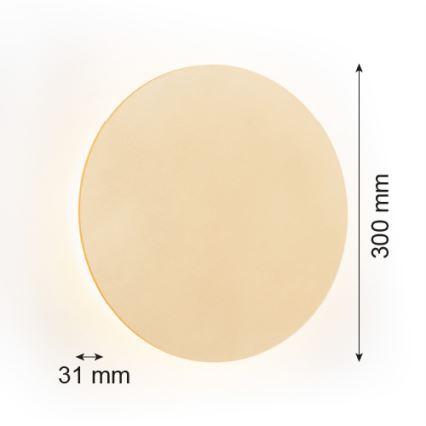 Argon 8352 - LED Nástenné svietidlo OREGON PLUS LED/6W/230V 3000K 30 cm zlatá