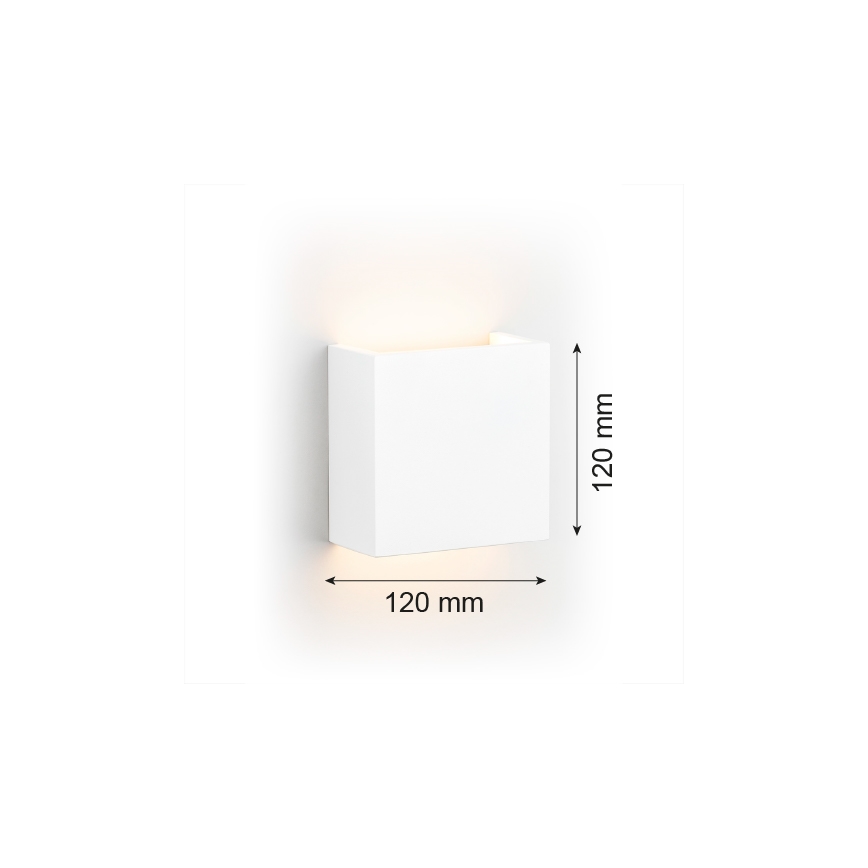 Argon 8358 - LED Nástenné svietidlo GENT LED/3,6W/230V 3000K biela