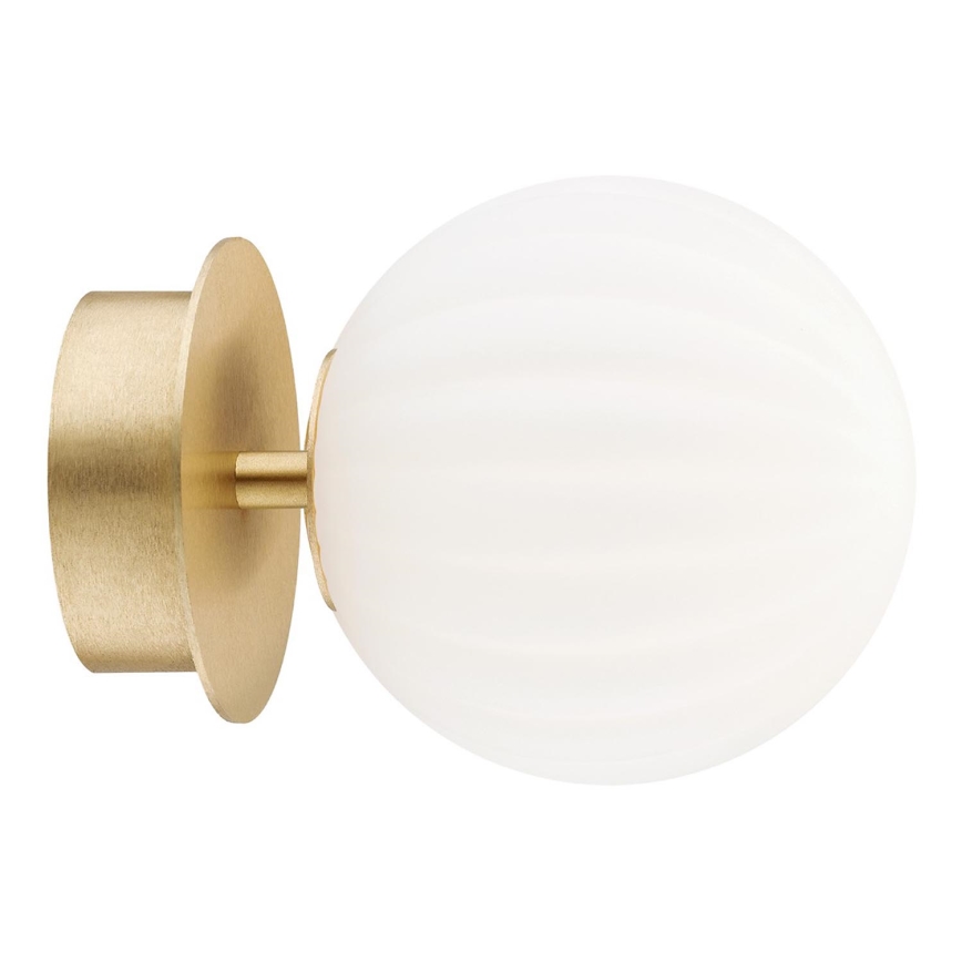 Argon 8504 - Nástenné svietidlo PALOMA 1xE14/7W/230V zlatá/biela
