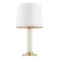Argon 8540 - Stolná lampa HAMPTON 1xE27/15W/230V 57 cm biela