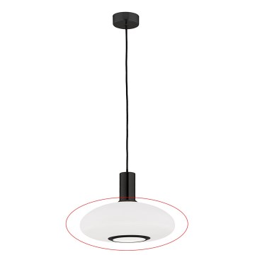 Argon 8565 - Náhradné sklo pre luster SAGUNTO PLUS E27