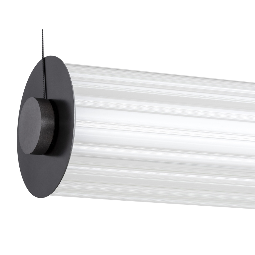 Argon 8625 - LED Luster na lanku HAMPTON LED/90W/230V 3000K 120 cm čierna