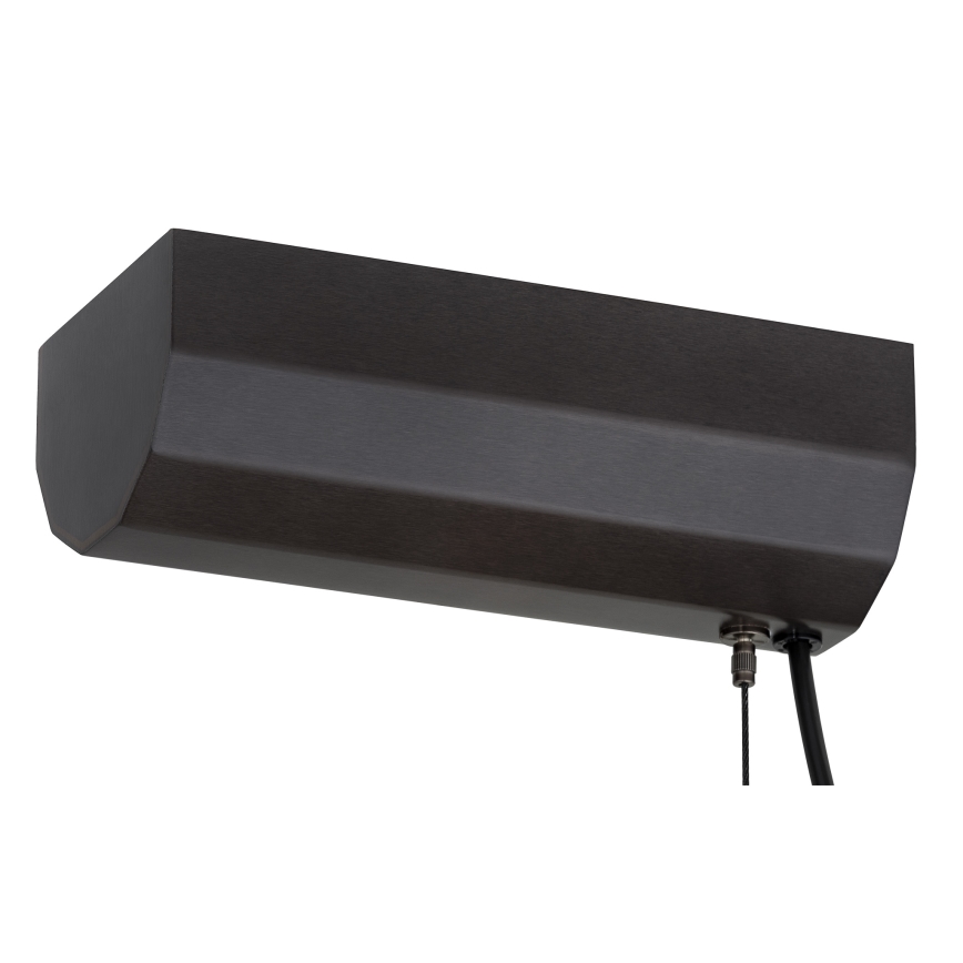 Argon 8625 - LED Luster na lanku HAMPTON LED/90W/230V 3000K 120 cm čierna