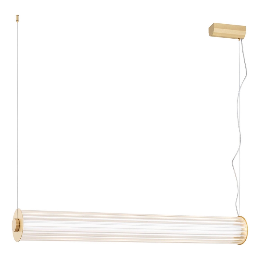 Argon 8627 - LED Luster na lanku HAMPTON LED/60W/230V 3000K 80 cm mosadz