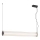 Argon 8628 - LED Luster na lanku HAMPTON LED/60W/230V 3000K 80 cm čierna