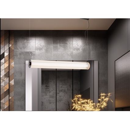 Argon 8628 - LED Luster na lanku HAMPTON LED/60W/230V 3000K 80 cm čierna
